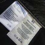 AG Adriano Goldschmied NWT Adriano Goldschmied AG Alexxis Crop in Shadow Black Straight Jeans 31 Photo 3