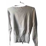 Front Row By Sara & Goldy Women’s Sweatshirt Cream Color Size S Brown Photo 6