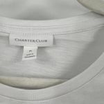 Charter Club Women Tops Petite Cotton Eyelet-Trim Puff-Sleeve Top Size PLNWT Photo 3
