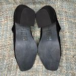 Eileen Fisher Ember Leather Block Heel Ankle Boots in Black Tumbled Nubuck Photo 7