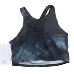 Athleta Womens XS Conscious Crop Printed A-C Top Blue/Green NEW WITH TAGS Photo 1