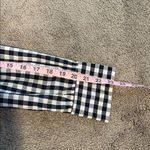 Velvet Heart  Long Sleeve Checkered Button Down Shirt -Black and White Large NWOT Photo 9