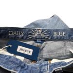 NWT Daily Blue Women's Burn Straight Leg Jeans Size 27 Blue Denim Photo 3