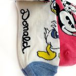 Disney Mickey Minnie Mouse Womens No Show Socks Goofy Donald Duck 5 Pairs Gift Photo 3