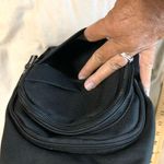 Nebraska Methodist Hospital Black Sling Bag with Heart Dove Design Photo 5