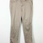 Roz & Ali  Plus Size Khaki Tan Skinny Pants Size 16 Photo 0