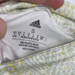 Adidas  Women's Printed Frill Golf Skirt White Green Yellow Athletic Size S Photo 3