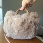 NWOT Faux Fur Purse Brown Photo 1