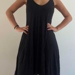 Guess Black Dress Flowy Photo 0