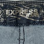 EXPRESS Women’s  Stella Flare Low Rise Dark Wash Jeans Size 10 Flap Back Pocket Photo 7