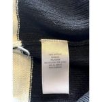 Studio One  New York Sweater Dress Red Black White Stripe Size M Stretch Soft Photo 4