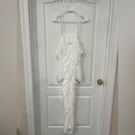 FINAL PRICE Club L Ruched Dress White Size 6 Photo 5