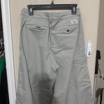 Hollister  Baggy Skater Pants Womens S drawstring waist Tan Khaki Utility Surplus Photo 3