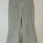 Free People  Jayde Corduroy Flare-Leg Pants Size 26 Mint Green We The Free Photo 0