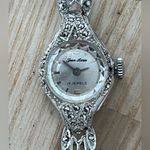 Jean Marie 17 Jewels Stunning Ladies Vintage Mechanical Watch Silver Dial Photo 1