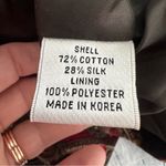 Talbots Vintage  Velvet Multicolor Paisley Blazer | Cotton-Silk Photo 6