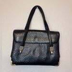 Koret Vintage Women’s Elegant Black 50s 60s Leather Handbag Photo 1