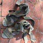 Raye Mia Suede Heel in Olive Photo 2