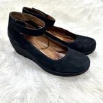 Clarks  Suede Plateau Wedges Sz 11 Photo 1