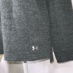 Under Armour Dark Gray Round Neckline Sweatshirt Rajuns Cajun & Fleur De Lis L Photo 4