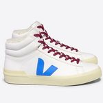 VEJA  MINOTAUR FURED LEATHER WHITE EGEE high top 9 Photo 0