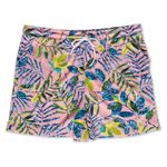 Cuddl Duds Womens Pajama Set Pink Tropical Leaf Print Top Shorts XL Photo 4
