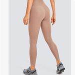 CRZ Yoga NWT  Nude Matte Faux Leather Leggings "25 SZ XS Photo 1