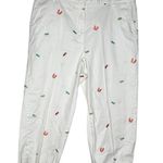 kim rogers Kim‎ Rogers Cropped Pants Decorated with Flip Flops Photo 0