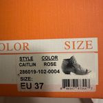 Miz Mooz Caitlin Ankle Leather Booties Peep toe shoes in Rose size 37/6.5-7 Photo 10