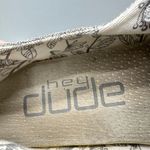 Hey Dude Wendy Gray White Linen Slip-On Loafers. women's 7 Photo 6