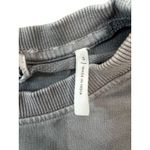 BLDWN Haring Pewter Crewneck Long Sleeve Sweatshirt Women's Size Medium Gray Photo 2