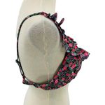 Aeropostale Live Love Dream Floral Ruffle Triangle Bikini Top Large Photo 4