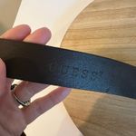 Guess Brown Distressed Genuine Leather Worn in Silver Buckle Belt Size Medium Photo 2