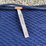 Free People dark blue long sleeve wrap crop top size M Photo 5