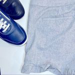 Loft  dressy or casual short shorts this fabric can look black or dark blue Photo 14