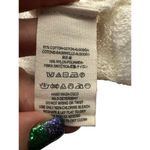 Free People Medium Thrills & Frills Off The Shoulder Angel Wing Top Ivory #GH2-1 Photo 9