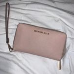 Michael Kors MK Continental Leather Wristlet Photo 0