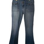 Abercrombie & Fitch Flare Jeans Women’s Size 4 Made in USA Y2K 90s Blue Photo 0