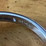 Genuine Sleeping Beauty Turquoise Sterling Silver Ring Size 5.75 Photo 5