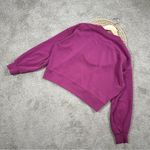 Lululemon  Ribbed Softstreme Perfectly Oversized Cropped Crew in Magenta Purple 6 Photo 7