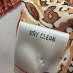 Laura Ashley Silk Midi Skirt Womens 4 Rust Red Ethnic Artsy Y2K Boho Hippie Photo 11