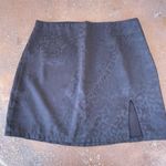 Forever 21  black cheetah mini skirt sz s Photo 2
