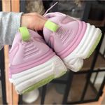 Hoka  Bondi 8 Sneakers running shoes PINK TWILIGHT WATERPARK cushioned Photo 9