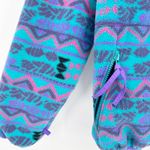 Columbia  Womens Vintage 90s Made in USA Fleece Aztec Print Outdoor Jacket Size L Photo 1