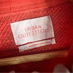 Urban Outfitters  orange lace up cropped sweater Photo 6