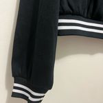 Common Stitch Chic Black and White Varsity Jacket with '89' & Brooklyn Dripping Size L Photo 5