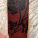 Lucky Brand Brown &Black Leather Belt with Distressed Finish and silver buckle Photo 10