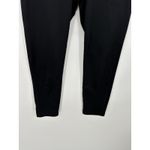 Nike Dri-Fit Black Power Essential 3/4 Cropped Leggings Fitted Capri Women Small Photo 2