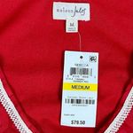 Maison Jules New! NWT  V-neck Printed Flutter Dress Medium Photo 9