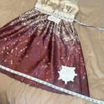 Romy szXS satin sleeveless wrap front lined side zip flowy skirt dress EUC Size XS Photo 8